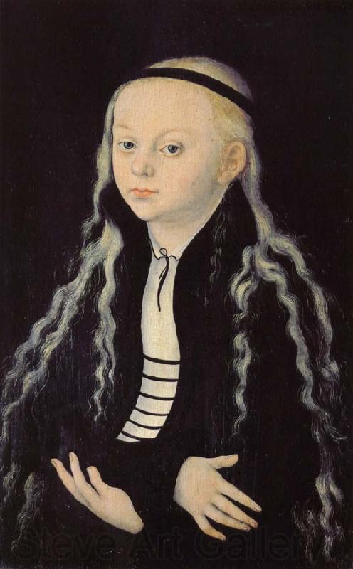 Lucas Cranach Madeleine Luther portrait